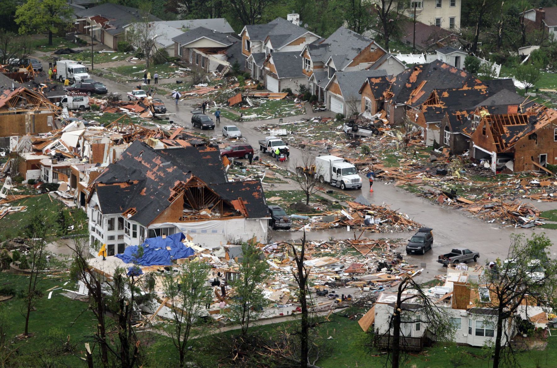 Tornado whips through Bridgeton